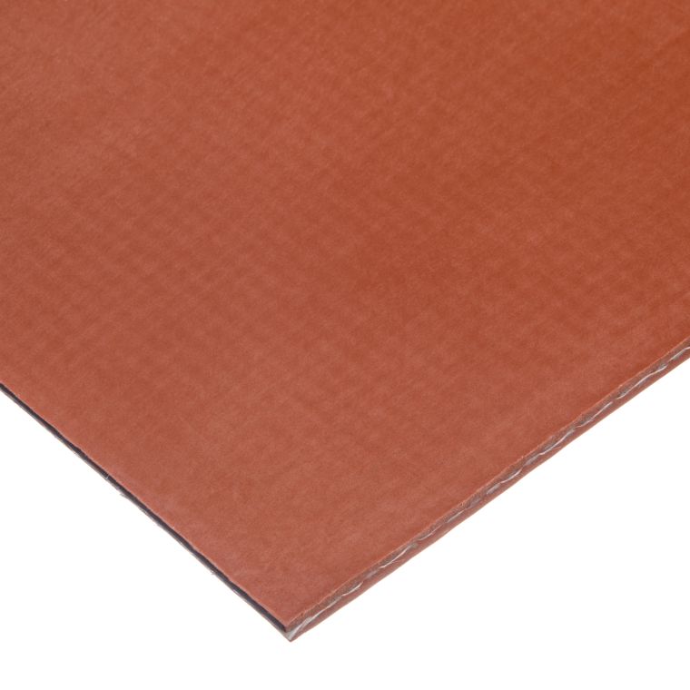 Reinforced clearance silicone sheet