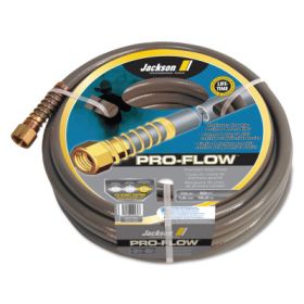 Pro-Flow Commercial Duty Hoses, 5/8 in dia x 75 ft L, Gray