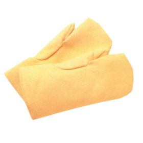 High Heat Wool-Lined Kevlar® Mittens, Yellow, Large