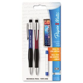 Comfortmate Ultra Pencil Starter Set, 0.7 Mm, Hb (#2.5), Black Lead, Assorted Barrel Colors, 2/Pack