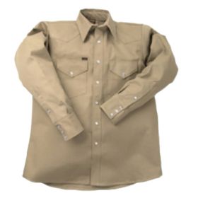 950 Heavy-Weight Khaki Shirts, Cotton, 17 Long