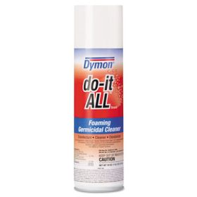 Do-It-All Germicidal Foaming Cleaner, 18 Oz Aerosol Spray, 12/Carton