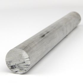 6061 Aluminum Round Bar - T6 - Cold Finish - 1/8" Diameter x 96" long