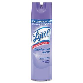 Disinfectant Spray, Lavender, 19 Oz Aerosol Spray, 12/Carton