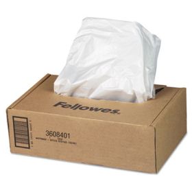 Shredder Waste Bags, 16-20 gal Capacity, 50/Carton