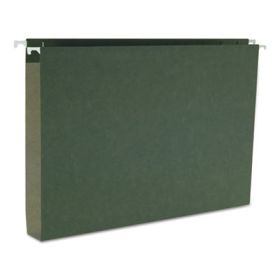 Box Bottom Hanging File Folders, Legal Size, Standard Green, 25/Box