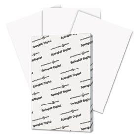 Digital Index White Card Stock, 92 Bright, 110lb, 11 x 17, White, 250/Pack