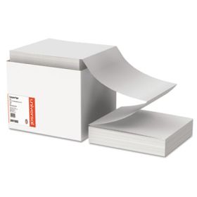 Printout Paper, 1-Part, 0.5" Standard Perforation, 20Lb, 9.5 X 11, White, 2,400/Carton