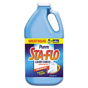 Concentrated Liquid Starch, 64 Oz Bottle, 6/Carton