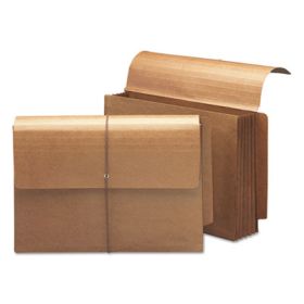 Redrope End Tab Wallets, 5.25" Expansion, 1 Section, Legal Size, Redrope, 10/Box