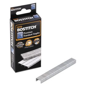 Standard Staples, 0.25" Leg, 0.5" Crown, Steel, 5,000/Box