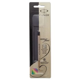 Refill For Parker Ballpoint Pens, Medium Point, Black Ink