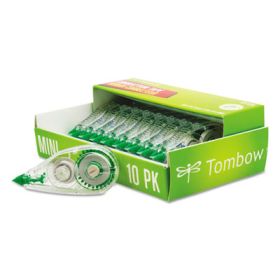 Mono Mini Correction Tape, 1/6" X 315", Non-Refillable, 10/Pack