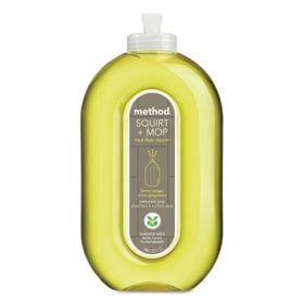 Squirt + Mop Hard Floor Cleaner, 25 Oz Spray Bottle, Lemon Ginger, 6/Carton