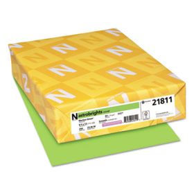 Color Cardstock, 65 lb, 8.5 x 11, Martian Green, 250/Pack