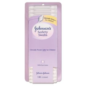 Pure Cotton Swabs, Safety Swabs, 185/Pack
