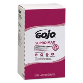 Supro Max Cherry Lotion Hand Cleaner, 2,000 Ml Refill, 4/Carton