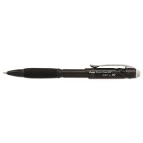 Twist-Erase Gt Pencils, 0.7 Mm, Hb (#2.5), Black Lead, Black Barrel