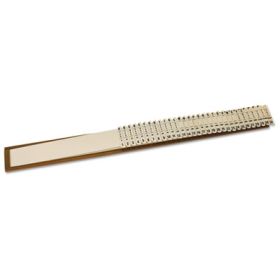 General Purpose Indexed Sorter, 31 Dividers, Alpha/Numeric/Months/Dates/Days, Letter-Size, Brown Frame