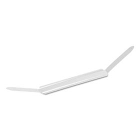 Premium Two-Piece Paper Fasteners, 2" Capacity, 2.75" Center To Center, Silver, 100/Box