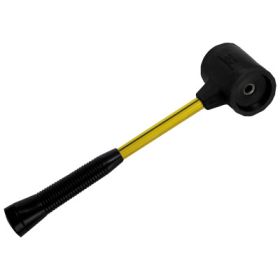 SPS Composite Soft Face Hammers, 2 1/4 lb Head, 2" Dia., 13 3/4" Handle, Yellow