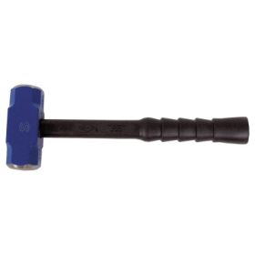 Ergo-Power® Soft Safety Steel Sledge Hammer, 4 lb Head, 14 in Fiberglass Handle, Super Grip