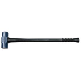 Ergo-Power® Soft Safety Steel Sledge Hammer, 12 lb Head, 32 in Fiberglass Handle, Super Grip