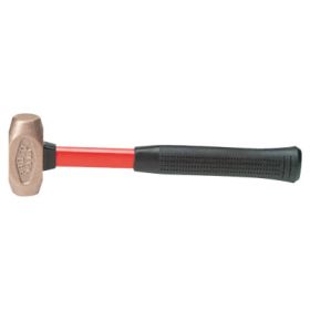 Brass Hammer, 3.8 lb Head, 14-3/4 in Long
