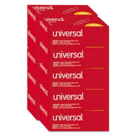 Paper Clips, Jumbo, Silver, 100 Clips/Box, 10 Boxes/Pack