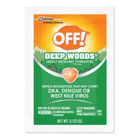 Deep Woods Towelettes, 12/Box, 12 Boxes Per Carton