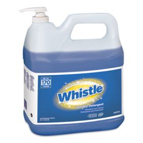 Whistle Laundry Detergent (He), Floral, 2 Gal Bottle, 2/Carton