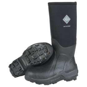 Arctic Sport Safety Toe Boots, Size 11, Black