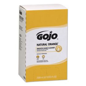 Natural Orange Smooth Lotion Hand Cleaner, Citrus Scent, 2,000 Ml Bag-In-Box Refill, 4/Carton