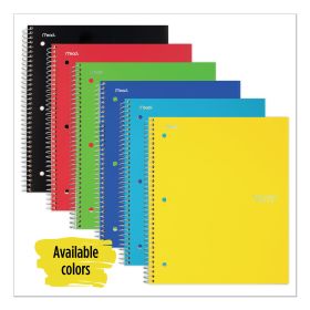 Wirebound Notebook, 4 sq/in Quadrille Rule, 11 x 8.5, White, 100 Sheets