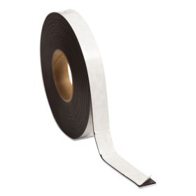 Magnetic Adhesive Tape Roll, 1" x 50 ft, Black, 1/Roll