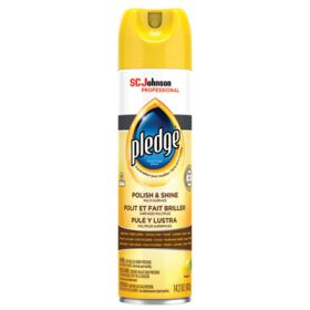 Furniture Polish, Lemon, 14.2 Oz Aerosol Spray, 6/Carton