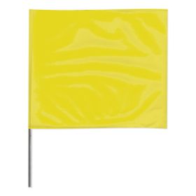 Stake Flags, 4 In X 5 In, 36 In Height, Yellow