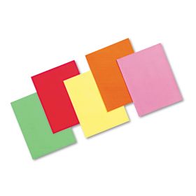 Array Colored Bond Paper, 24lb, 8.5 x 11, Assorted Bright Colors, 500/Ream