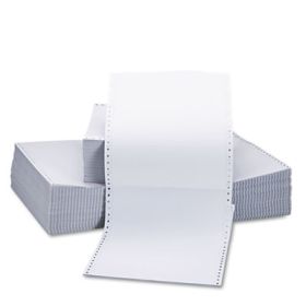 Printout Paper, 2-Part, 15Lb, 9.5 X 11, White, 1,650/Carton