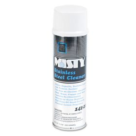 Stainless Steel Cleaner And Polish, 15 Oz Aerosol Spray