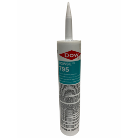 Dowsil 795 Silicone Building Sealant White 10.3oz