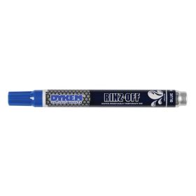 Dykem 91105 Rinz Off Temporary/Removable Marker, Medium Tip, Blue