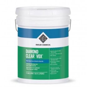 Euclid Diamond Clear VOX VOC Compliant Water-Based Non-Yellowing Cure & Seal for Concrete 5 Gallon
