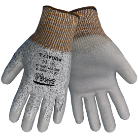 Global Glove PUG-417 Samurai HDPE Tuffalene® Polyurethane Gloves, Cut Resistant, Medium, 12PK