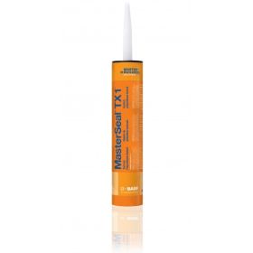 MasterSeal TX 1 One-Component Texturized Moisture-Curing Gun-Grade Elastomeric Polyurethane Sealant Black 300ml Cartridge