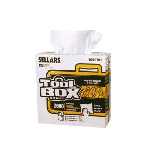 Sellars Toolbox Z600 Interfold 126/Box White 8.5"X16.5" Sht 8/Cs