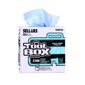 Sellars Toolbox Z700 Interfold 100/Box Blue Print 8.5"X16.5" Sht 8Cs