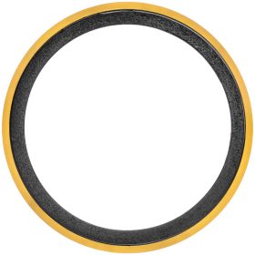 Spiral Wound Flange Gasket with Graphite Filler for 2-1/2" Pipe - 1/8" Thick - Class 150